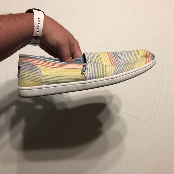 Sketchers Bobs Bliss open Heart Slip Ons - Picture 8 of 9